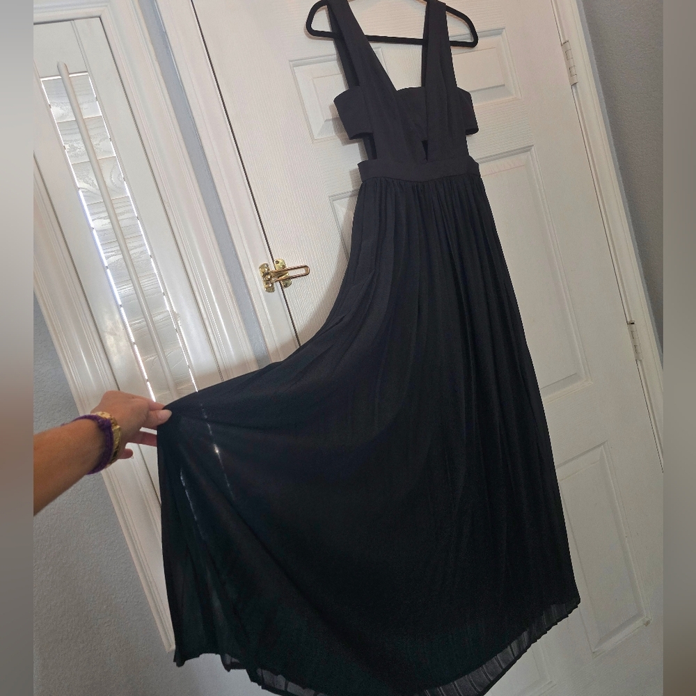 Full Length Cut-out Dress